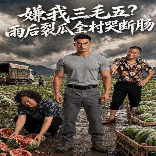 嫌我三毛五？雨后裂瓜全村哭断肠