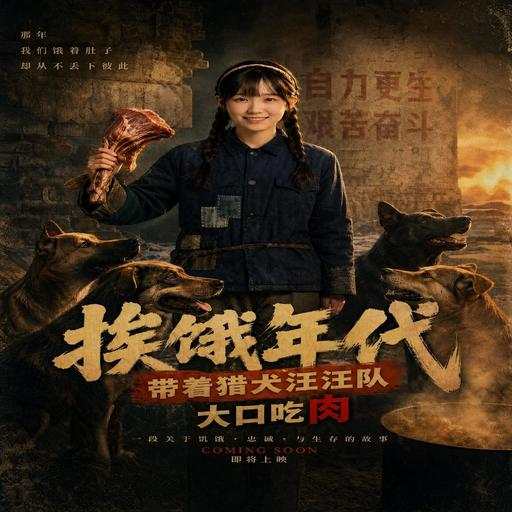 挨餓年代帶著獵犬汪汪隊大口吃肉