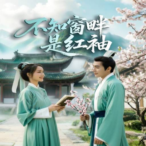 不知窗畔是红袖