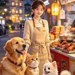 被赶后靠猫狗暴富