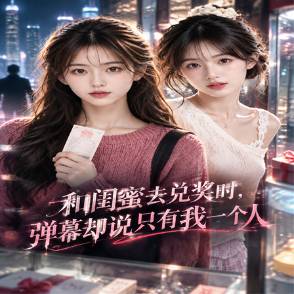 和闺蜜去兑奖时，弹幕却说只有我一个人